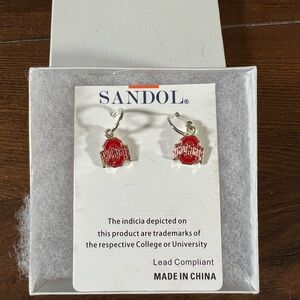 Ohio State Hoop Earrings